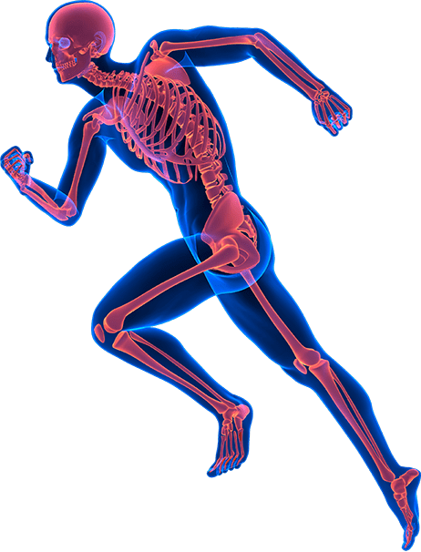 Running 3d skeleton.